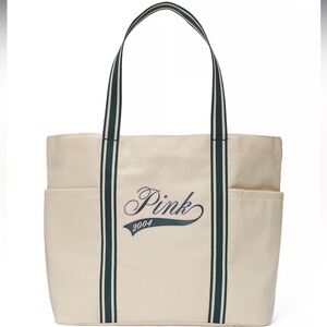 Victoria Secret Canvas Tote Bag NWT
